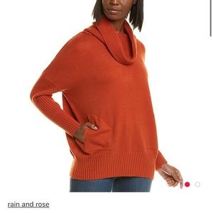 Rain & Rose Ribbed Sweater